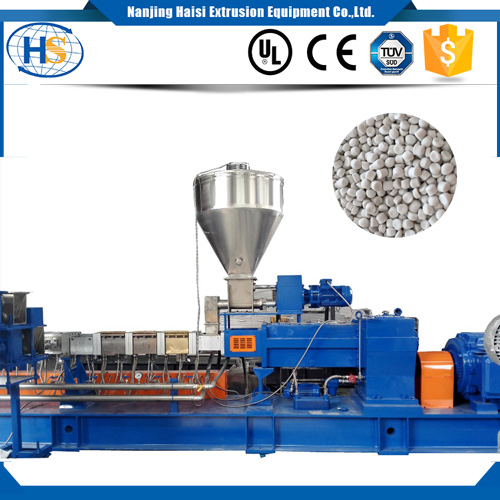 Plastic Recycle PET Pelletizing Twin Screw Extruder with Small Output