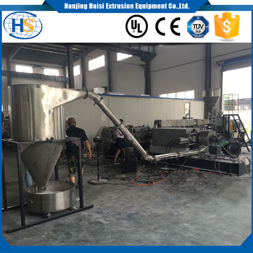 High Filler Masterbatch Two-stage Extruder Machine for Sale