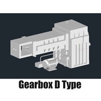 New Design German Style D Type Gearbox for Plastic Extruders 