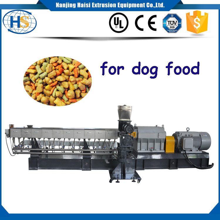 twin screw Extruder Machine Pet Food Production Line for Dog treating