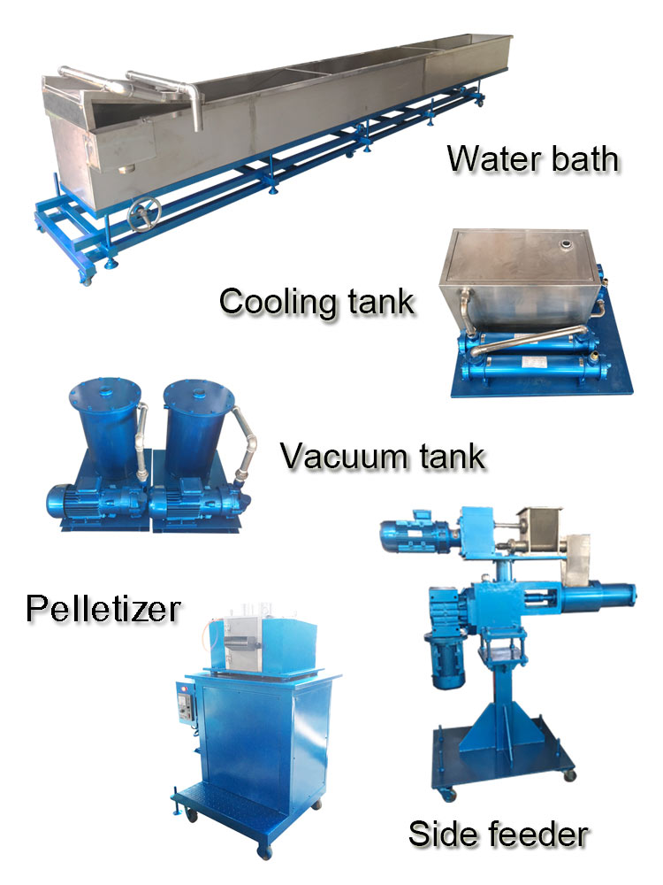 water-strand-pelletizing-line