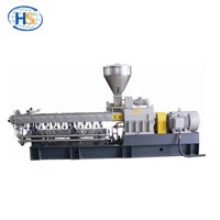 Small Output Twin Screw Extruder for PET Recycle with Big Hopper