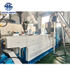 Film Recycling Pelletizer Plastic Recycle Extrusion Machine Two Stage Single Screw Extruder