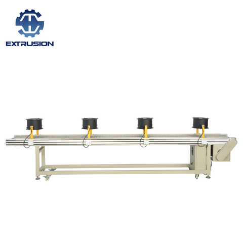 Belt Conveyor with Air-cooling Fan in Plastic Extrusion Line