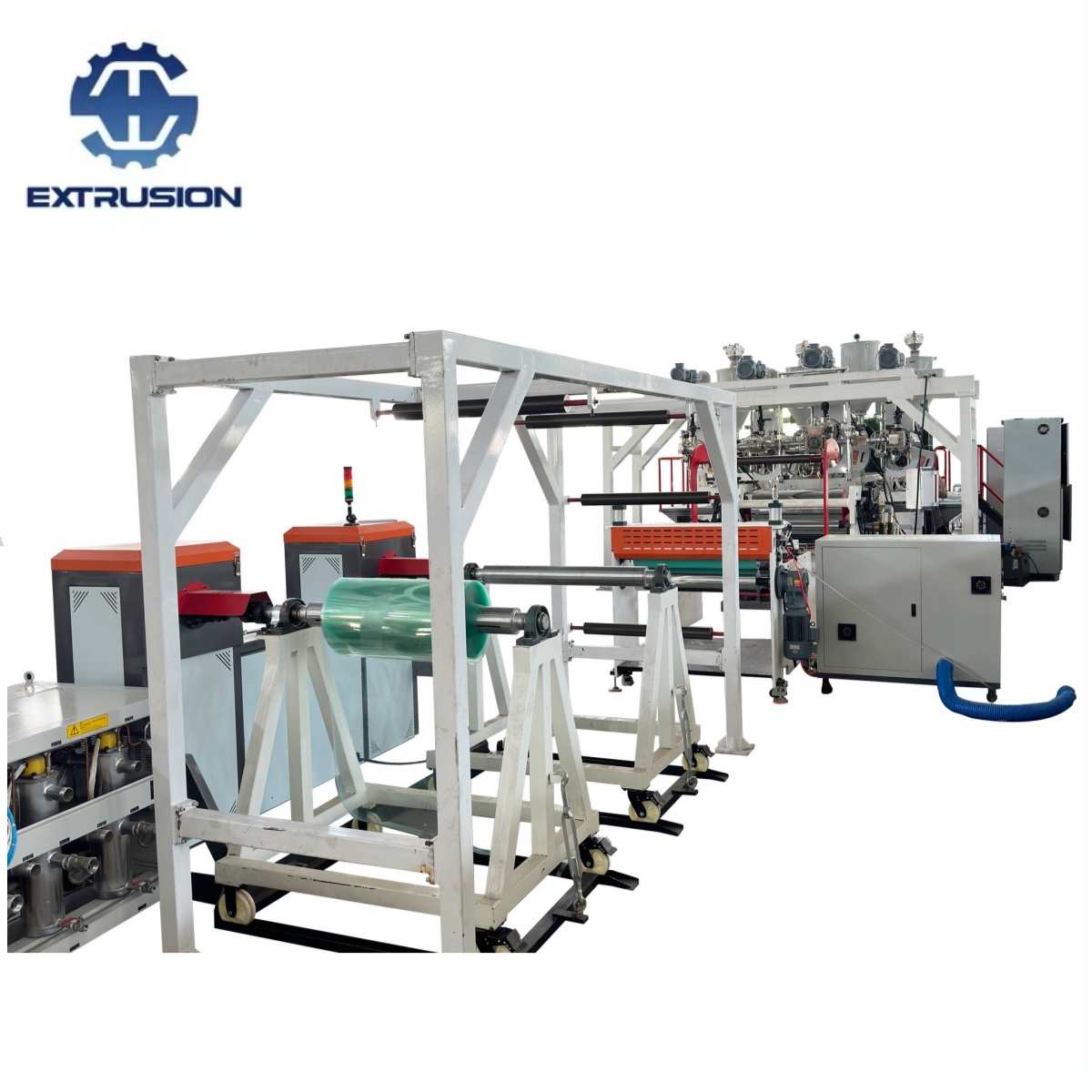 Plastic Film Extrusion Line