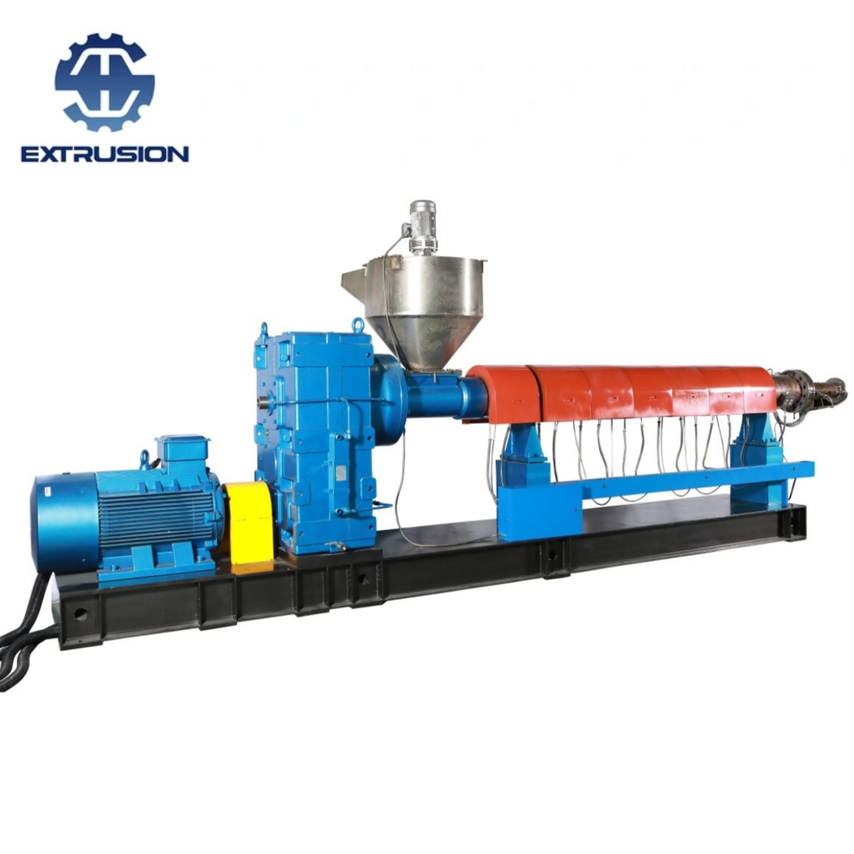 SJ-150 Single Screw Extruder for PE Pipe Scrap Recycling And Pelletizing