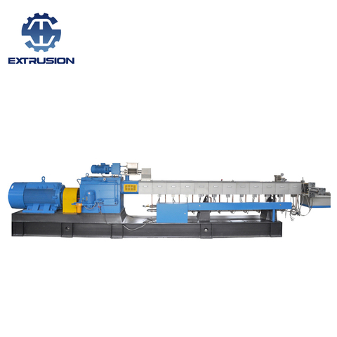 NEW TSE-75 Plastic Compound Twin Screw Extruder for Pelletizing