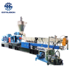 Wood Plastic Composite Granules Twin Screw Compounding Extruder