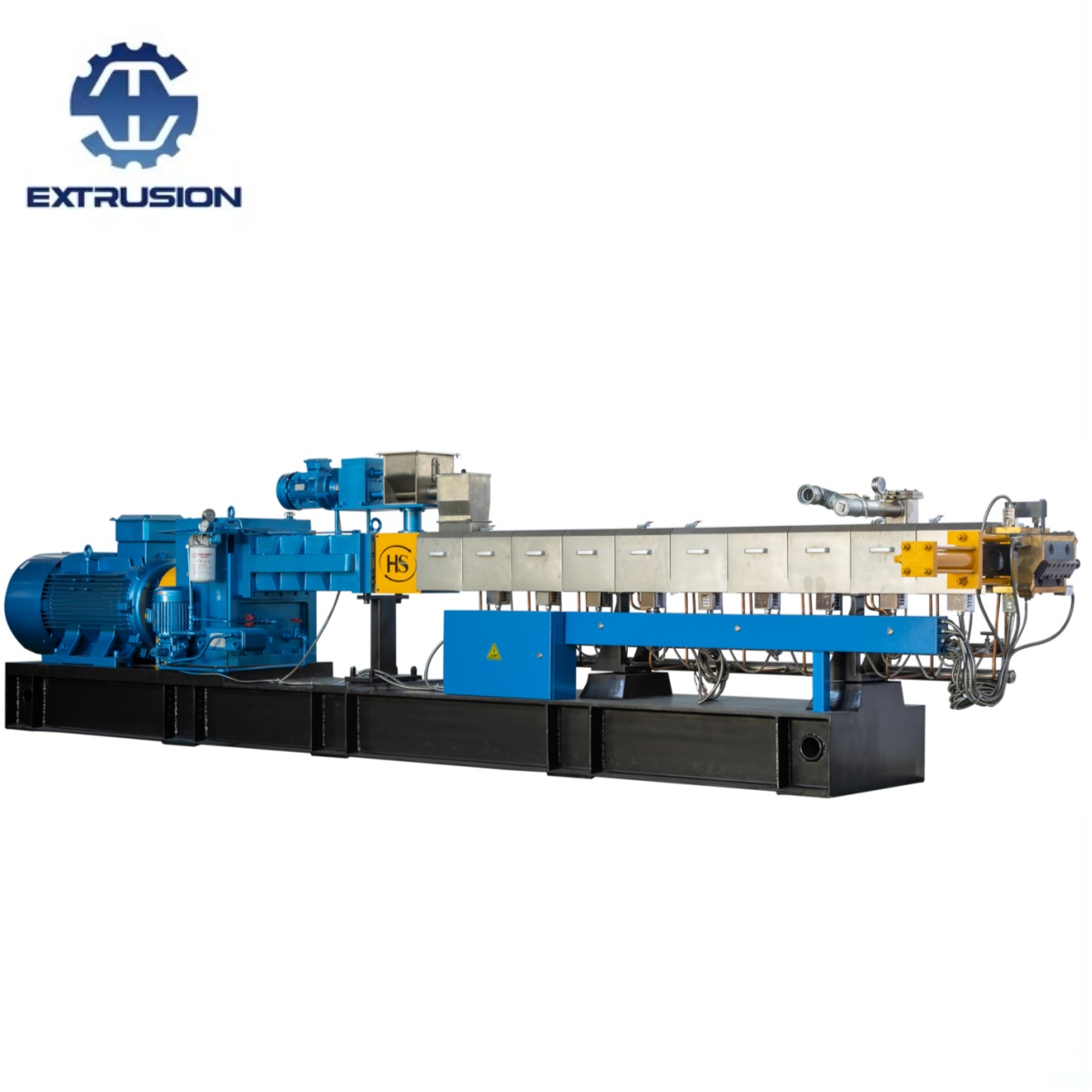 PC/PA/PS/ABS Engineer Plastic Twin Screw Extruder 