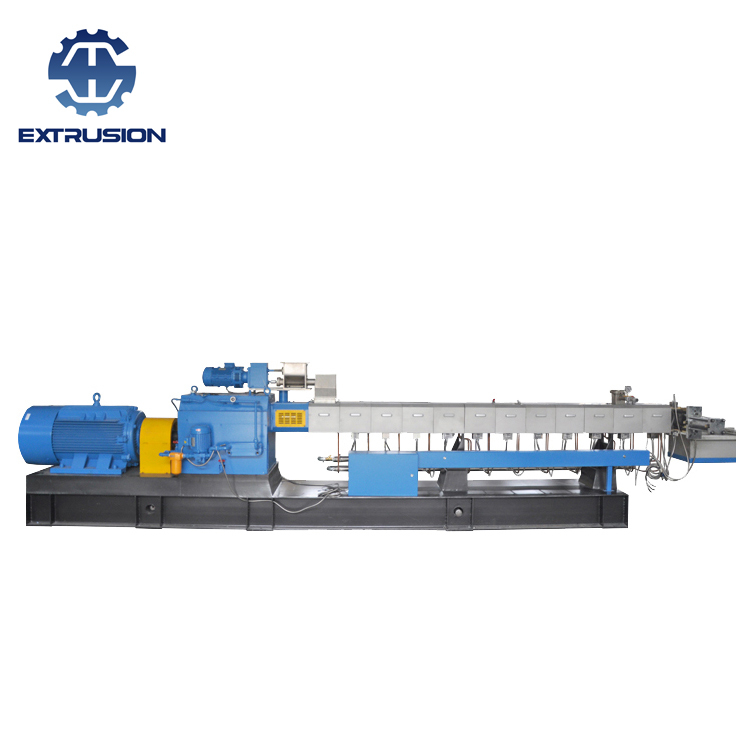 PP + Short Glass Fiber Reinforced Plasitc Granulating Twin Screw Extruder