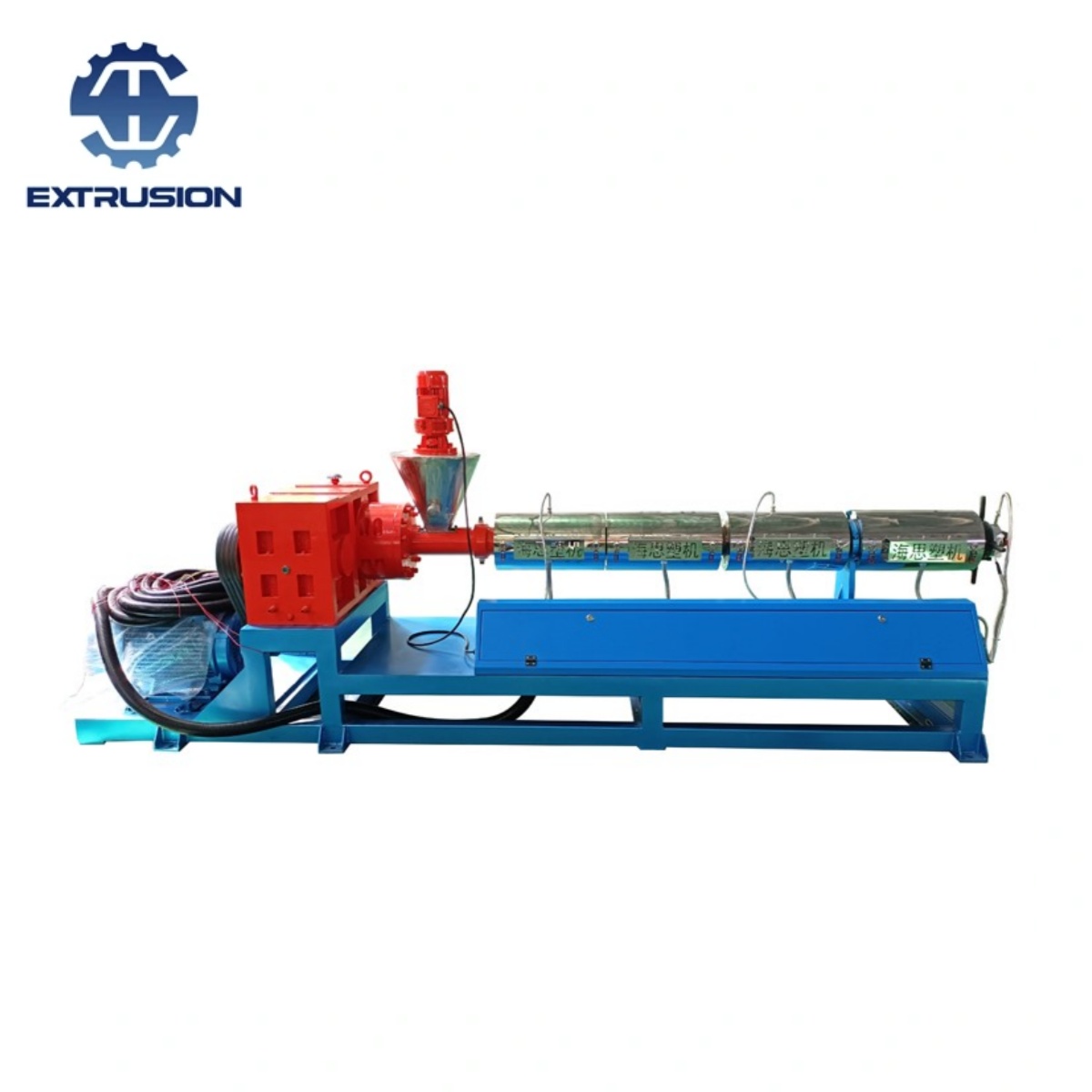 Lab Scale Single Screw Extruder for Fish Net Recycling