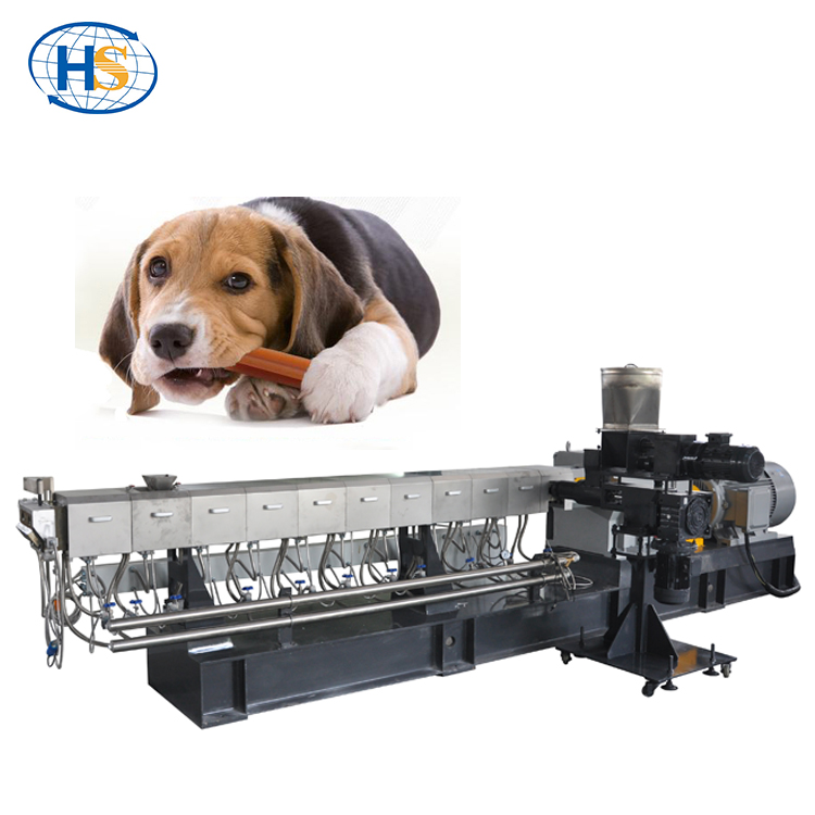 Twin Screw Extruder for Dog Food Making