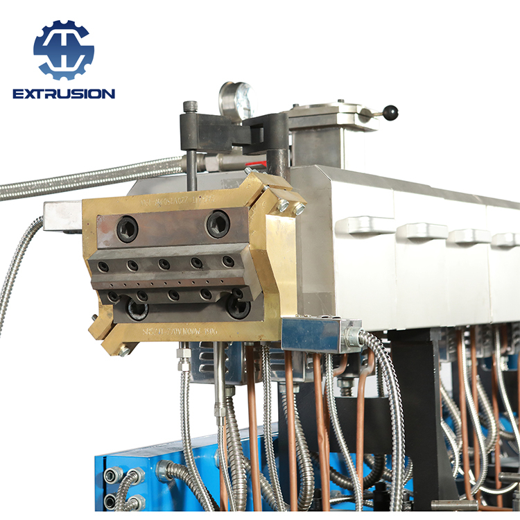 Die Head for Water Cooling Strand Pelletizing Extrusion Line