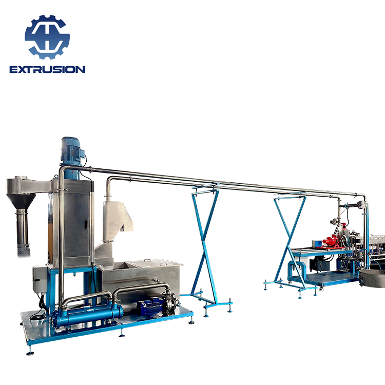 【Underwater】 Underwater Pelletizing System without Twin Screw Extruder