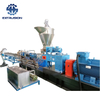 Wood Plastic Composite Granules Twin Screw Compounding Extruder