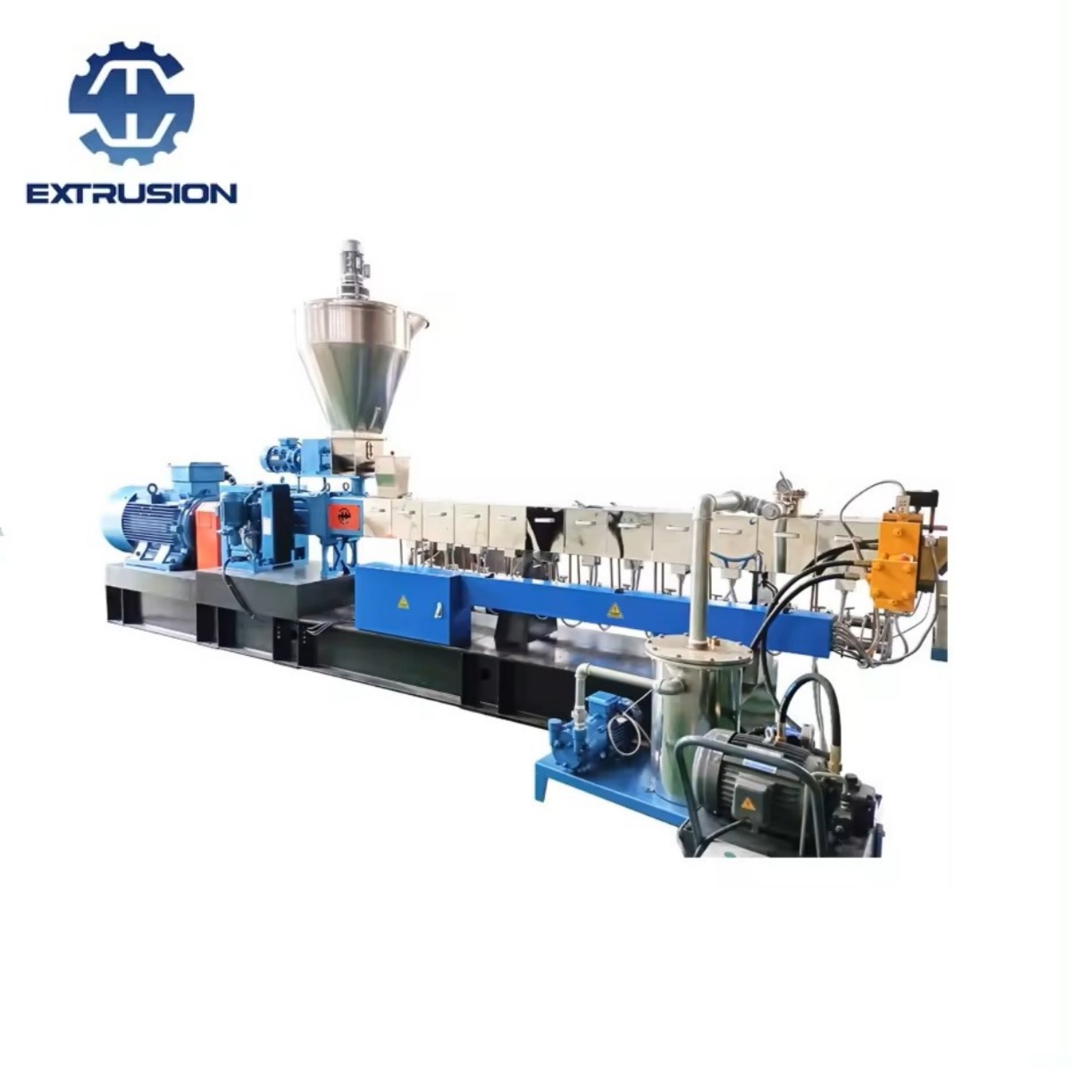 WPC Composite Materials Compounding Twin Screw Extrusion Machine