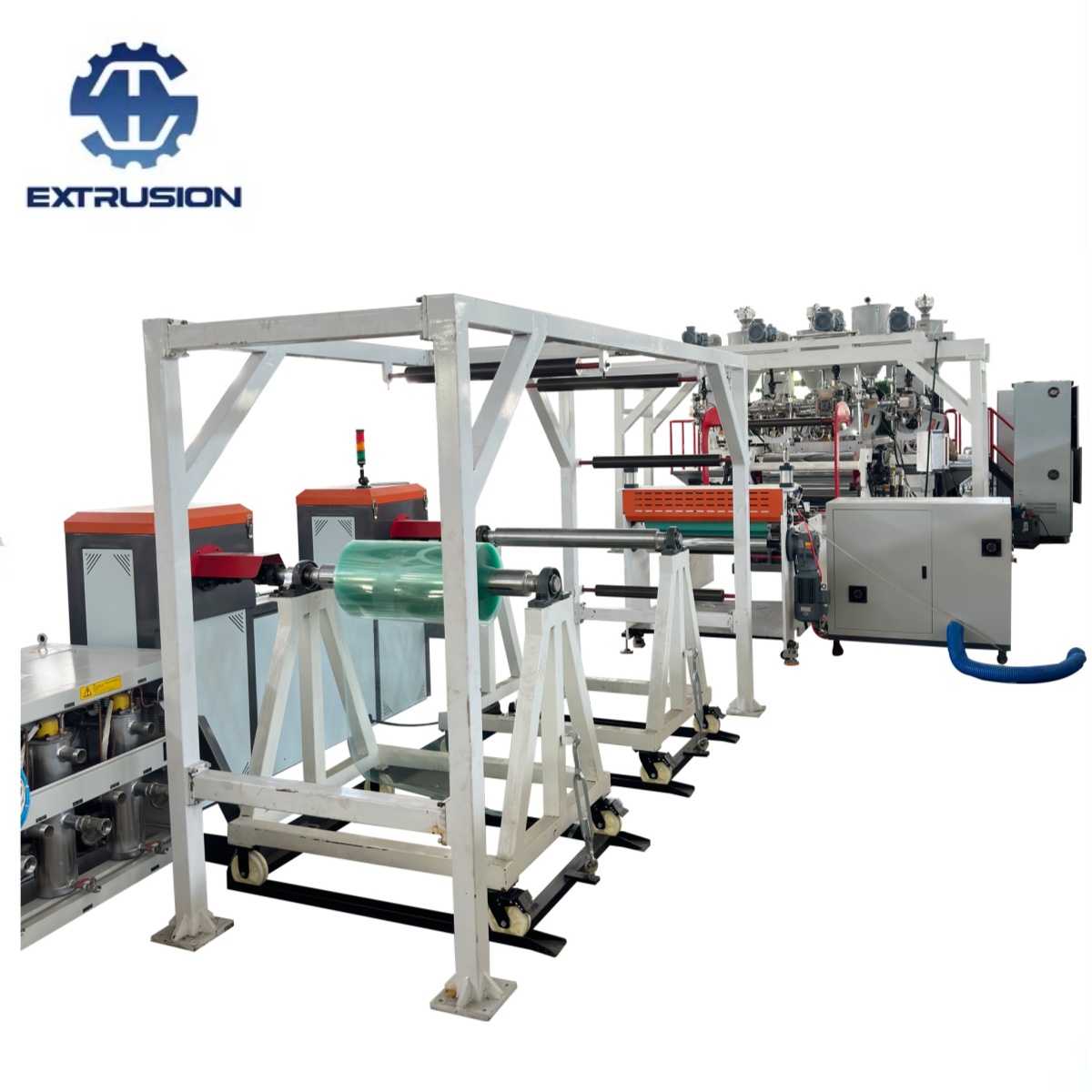 TSE-75 Plastic Sheet Extruder Machine with High output