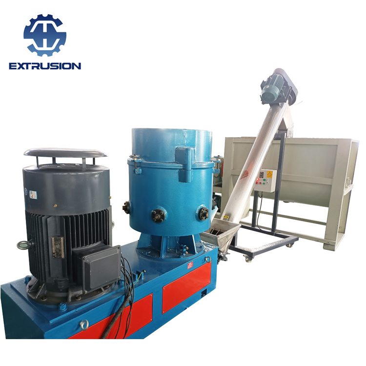 Agglomerator Plastic Pelletizer Film Recycling Granulator Agglomeration Machine