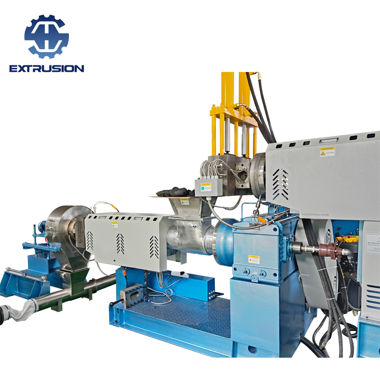Two-Stage Single Screw Extruder for PVC Cable Recycling Pelletizing