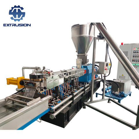 Non woven fabric masterbatch making Twin Screw Extruder