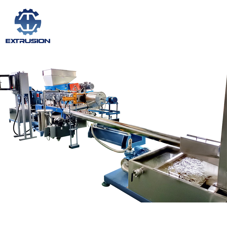 Plastic Extruder Water Ring Pelletizing Line