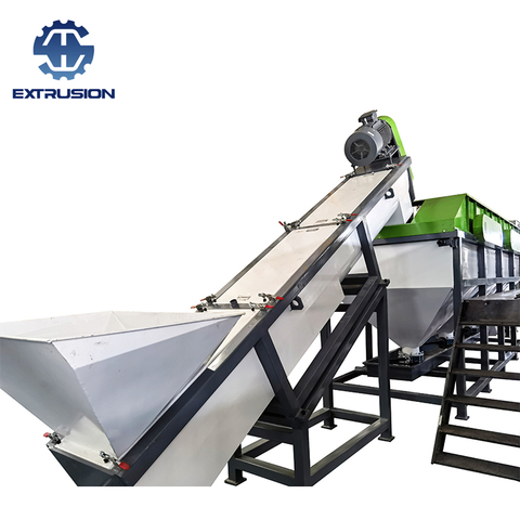 PP/PE/PET Waste Plastic Film/Flakes Recycling Line