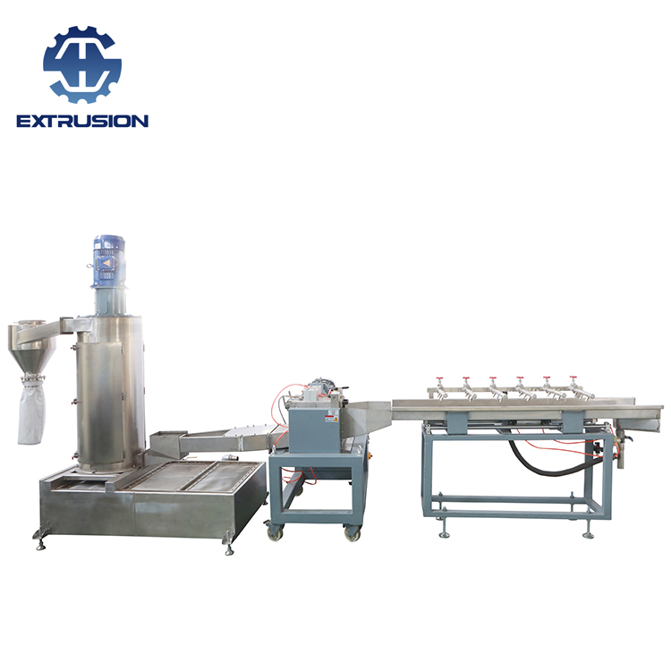 Automatic Strand Pelletizing Twin Screw Extruder for PET Bottle Recycling