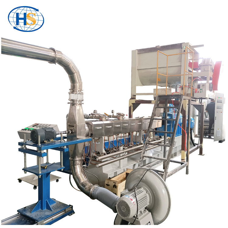 Biodegradable Plastic Compounding Line Twin Screw Extruder