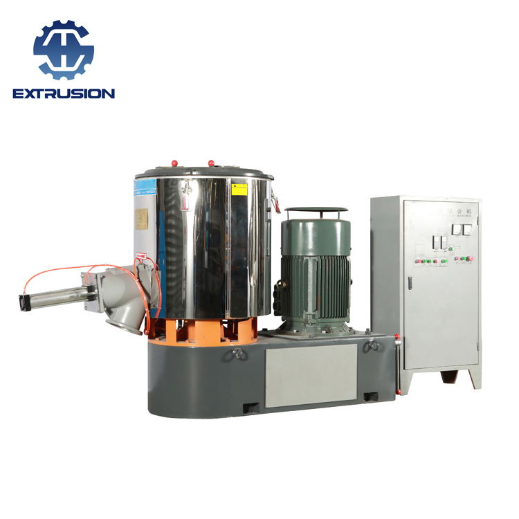 High Speed Mixer in Plastic Extrusion Feeding System