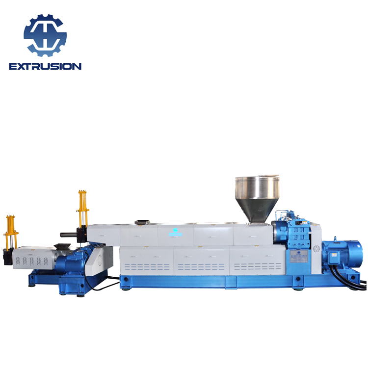 Nylon Net Recycle Two Stage Single Screw Extruder Machine