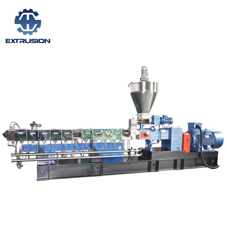 2017 New Product TSH-75B Parallel Co-rotating Twin Screw Extruder