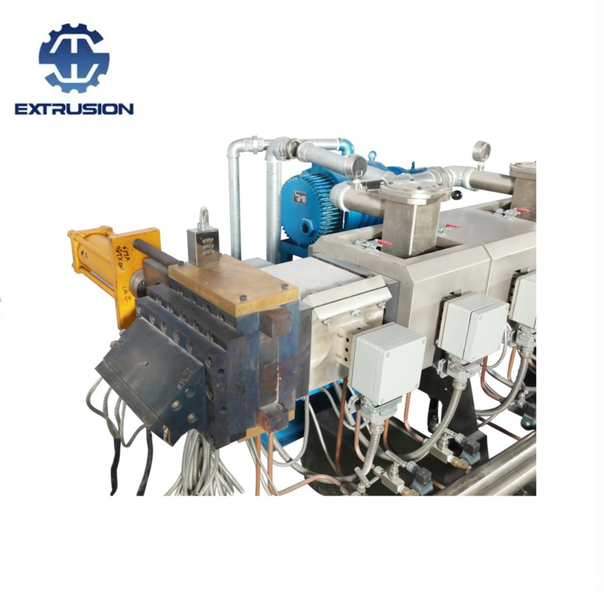 Die Head for Water Cooling Strand Pelletizing Extrusion Line