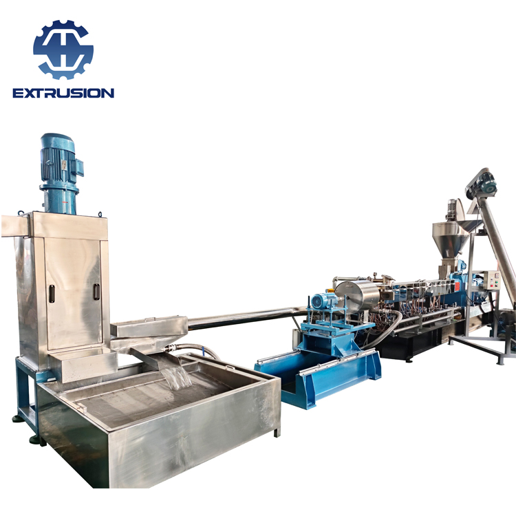 Plastic Extruder Water Ring Pelletizing Line