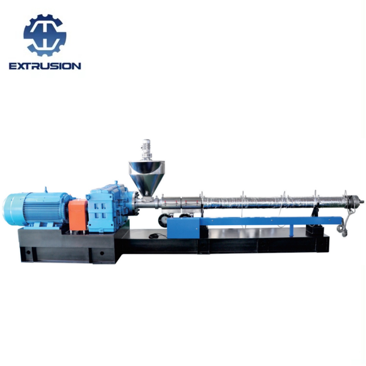 SJ-150 Single Screw Extruder for PE Pipe Scrap Recycling And Pelletizing