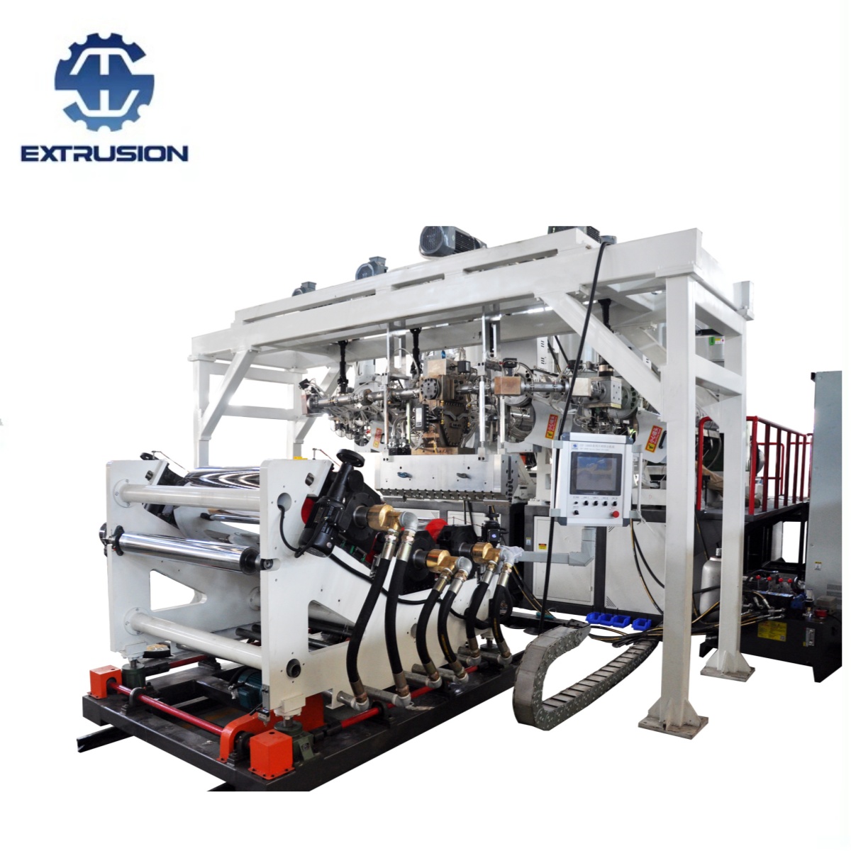 Plastic Film Extrusion Line