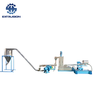 Plastic Extruder Water Ring Pelletizing Line