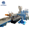 CE Certificated Nylon + Glass Fiber Plastic Twin Screw Extruder 