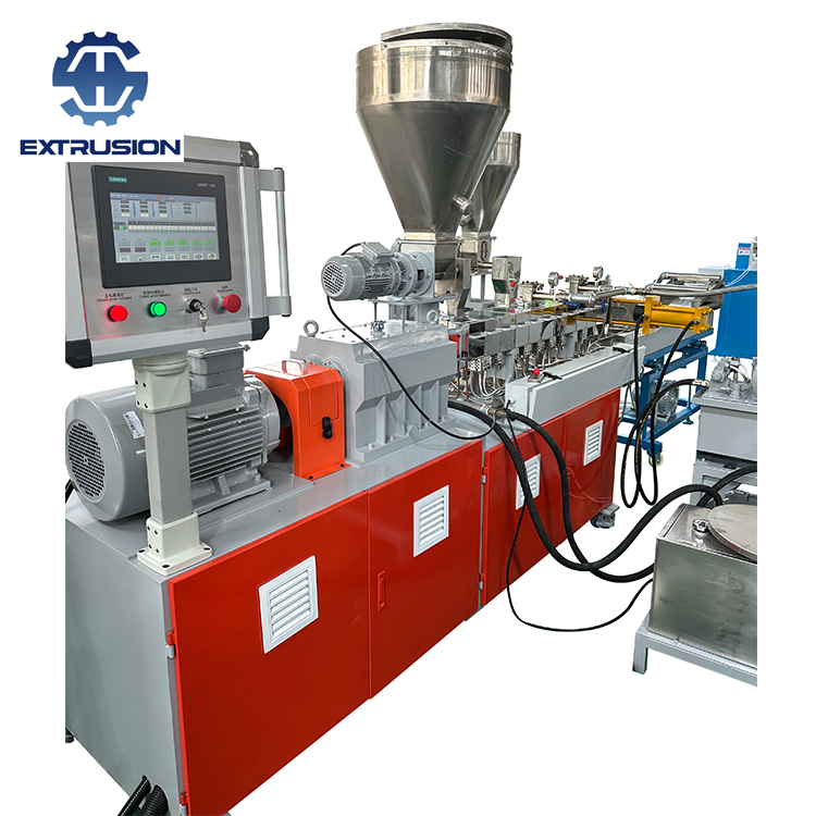 High Precision Laboratory Scale Extruder for Polymer Research And Pelletizing