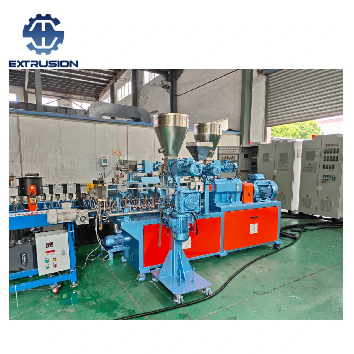 TSE 30 Lab And Teaching Twin Screw Extruder 1 To 30kg Output with Side Feeder
